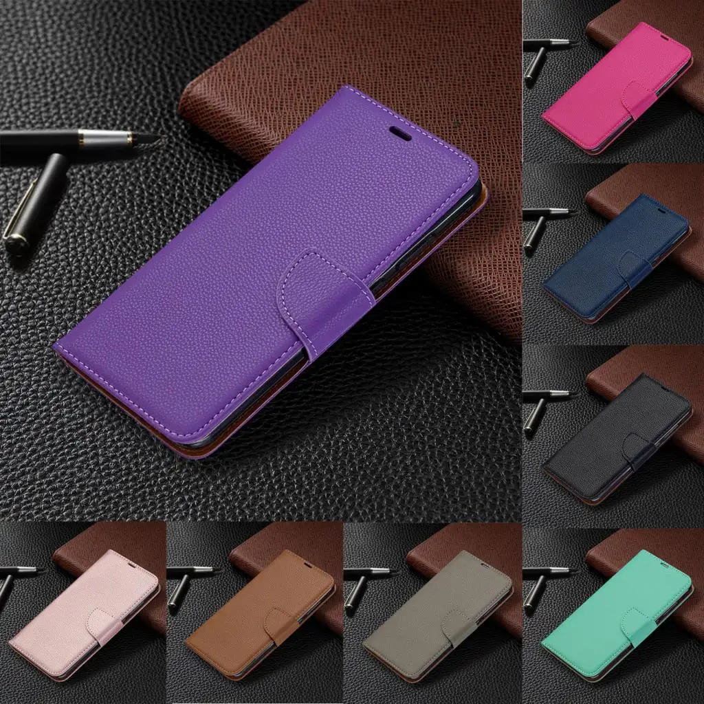 

Leather Case For Xiaomi Redmi Note 10 9 8 7 Pro Max 9s 8T K30 K20 8 8A 9A 7A 6A 9C 10T Lite POCO X3 M3 Flip Wallet Protect Cover