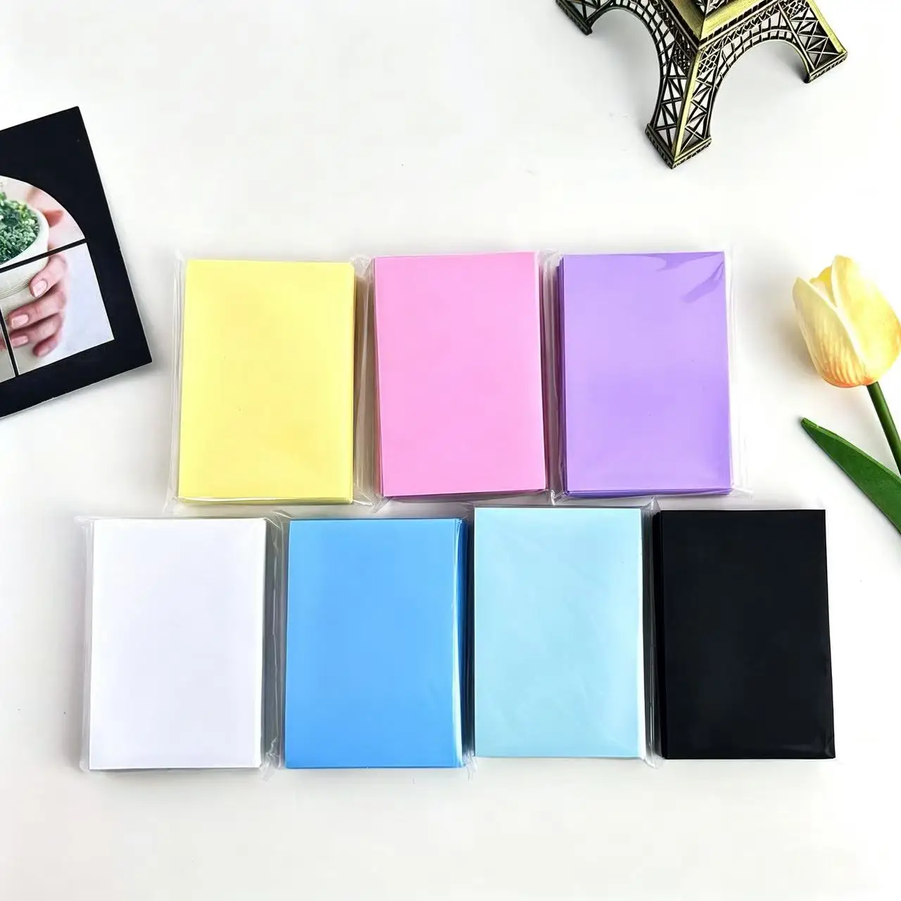 50pcs Photo Card Sleeves 61x91mm Clear Acid Free CPP Card Cover Kpop Photocard Holder Protector Sport Trading Baseball Game Card