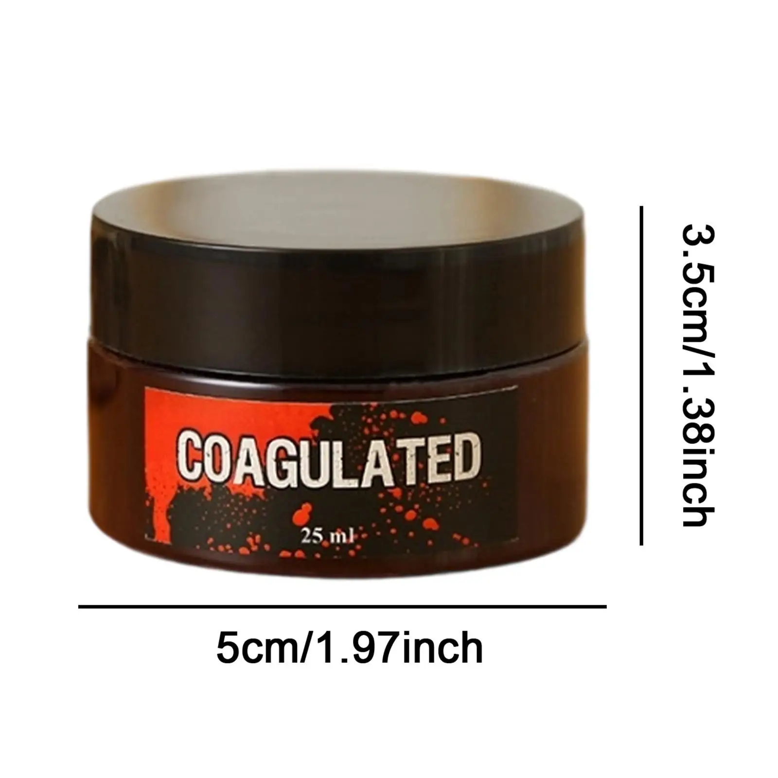 الجلد الدموي المزيف الشمع المرحلة الدموية لزومبي منزل مسكون الوحش اللباس #6