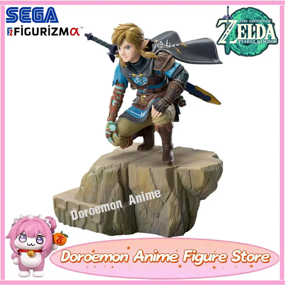 

In Stock Original Sega Figurizm Alpha Tears of The Kingdom Zelda Link Game Collectible Figures Gifts for Fans Players Model Toys