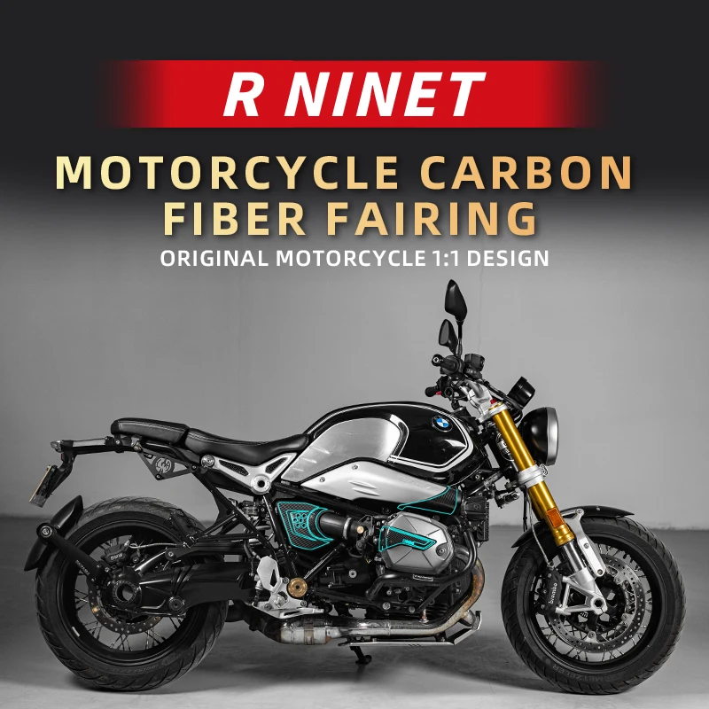 

Use For BMW R NineT Body Plastic Parts Area Carbon Fiber Protective Sticker Of Motorcycle Accessories Decoration Refit