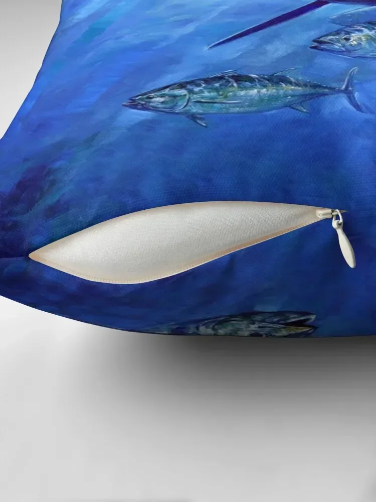 Dorado, Marlin, and Tuna Throw Pillow Sofa Covers Sitting Cushion pillow