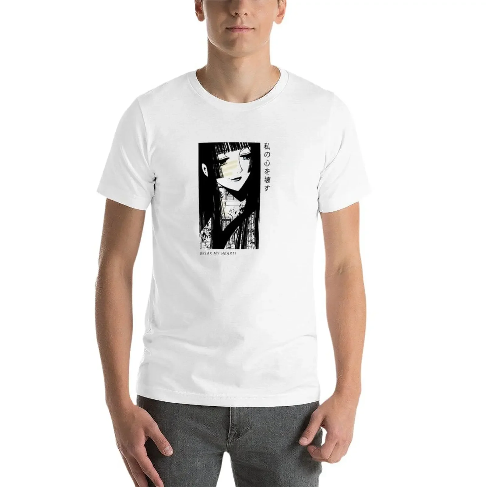 xxxHOLiC ''BREAK MY HEART'' V1 T-Shirt funnys vintage heavyweights mens funny t shirts image 3