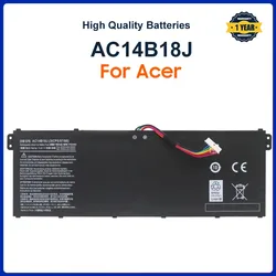 AC14B18J AC14B13J Laptop Battery for Acer Aspire E3-111 E3-112 E3-112M ES1-531 MS2394 B115-MP EX2519 N15Q3 N15W4 11.4V