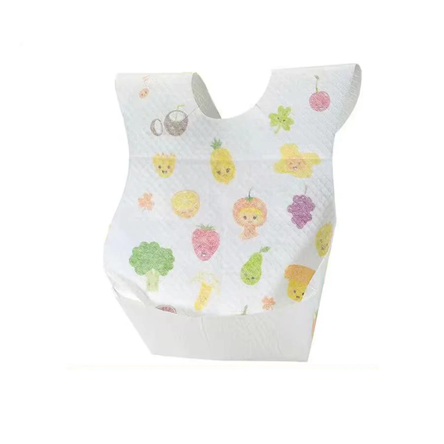 Disposable Bib Baby Saliva Napkin Kids Dining Clothes Protector No-wash Waterproof Anti-dirty Bib Eating Portable Disposable Bib