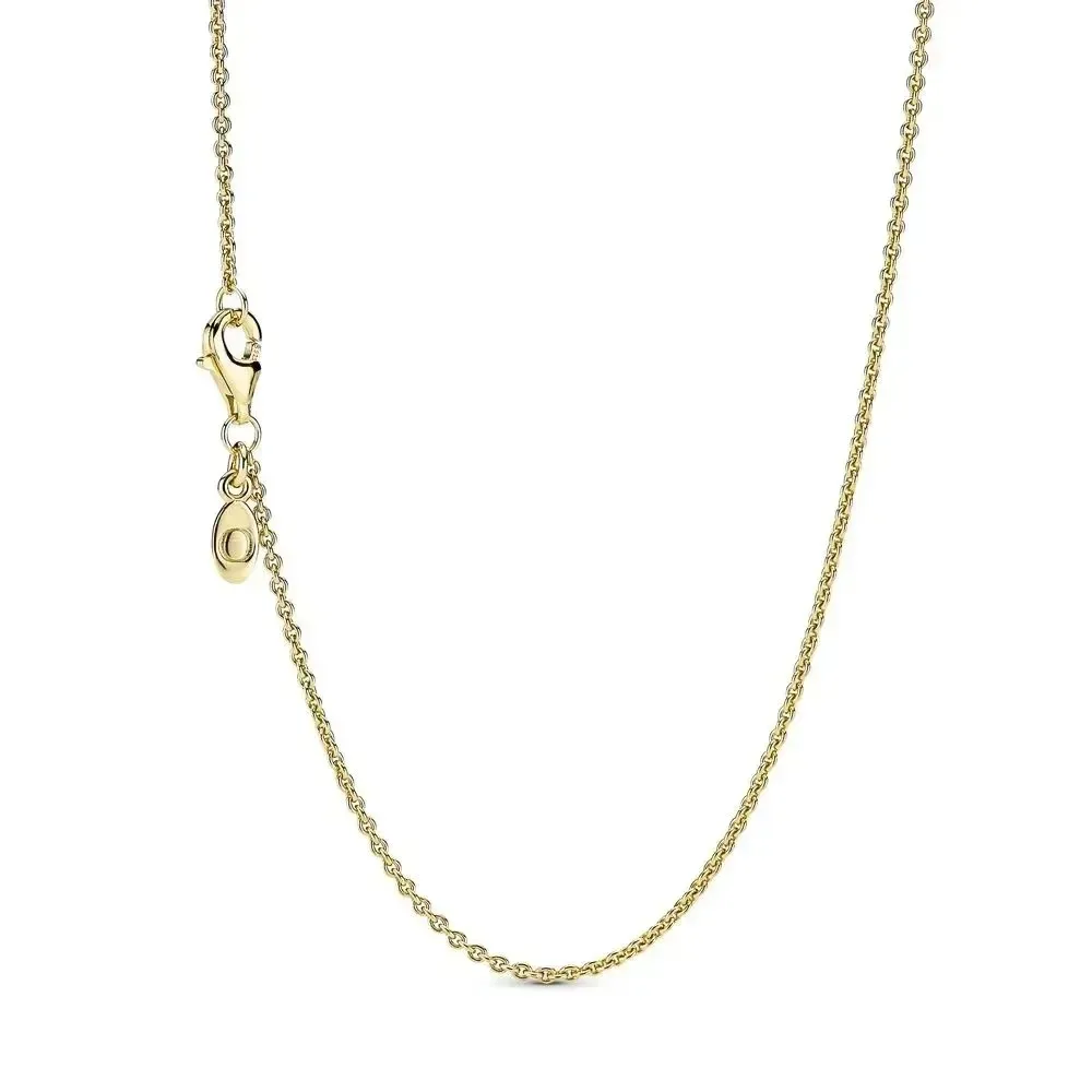 Nuovo arrivo Gioielli da donna in argento sterling 925 Collana in oro rosa progettabile con ciondolo unico Gioielli fai da te presenti