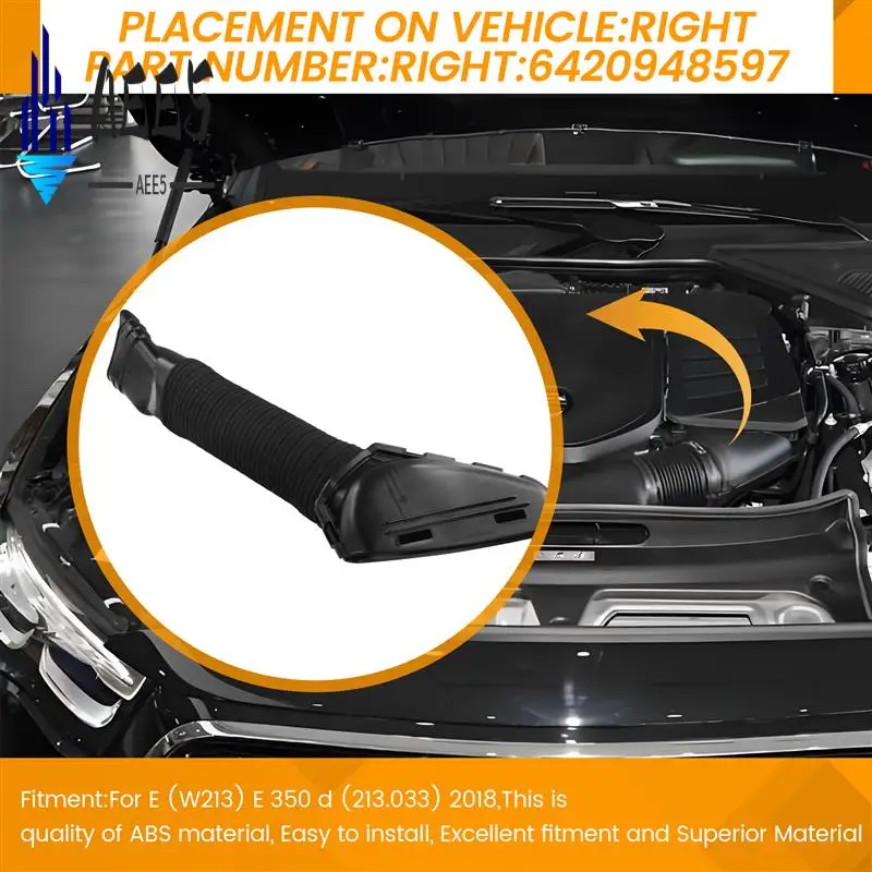 

AEE5-автомобильная трубка воздухозаборника для Benz W213 E350d 2018