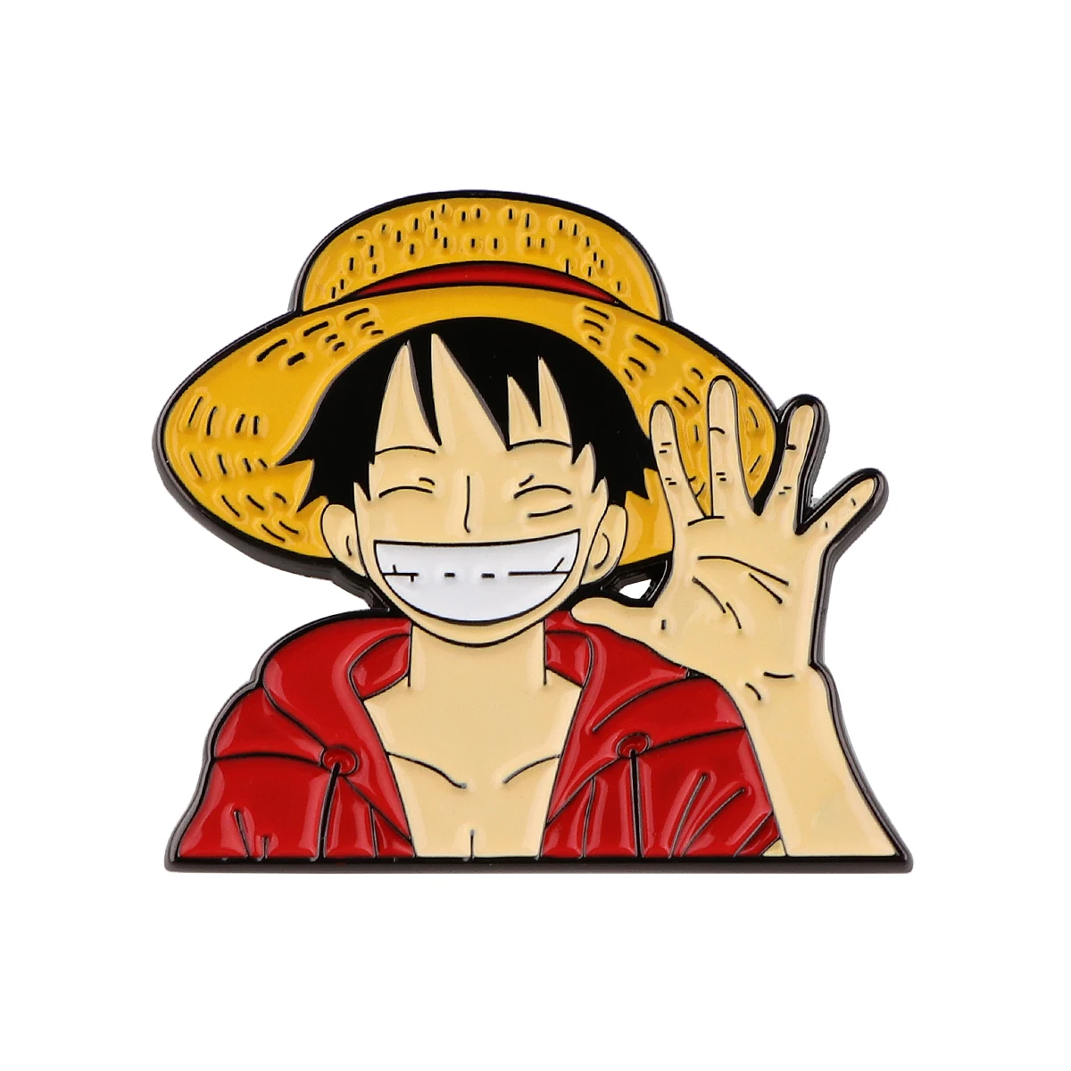 Japanese Anime Enamel Pins Luffy Lapel Pins for Backpack Brooches for Clothing Briefcase Badges Jewelry Accessories