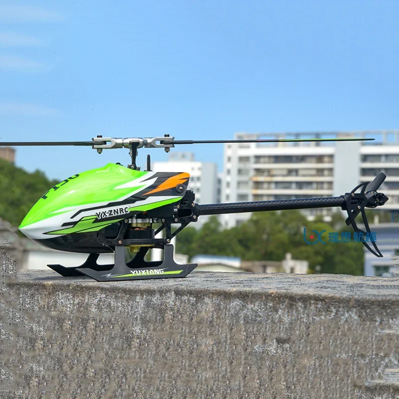 Han xiang F150 Sechs-Kanal-Hubschrauber 6-Achsen selbst stabilisieren des 3D-Stunt Doppel bürstenloses Direkt antrieb Modell Flugzeug F05 Upgrade