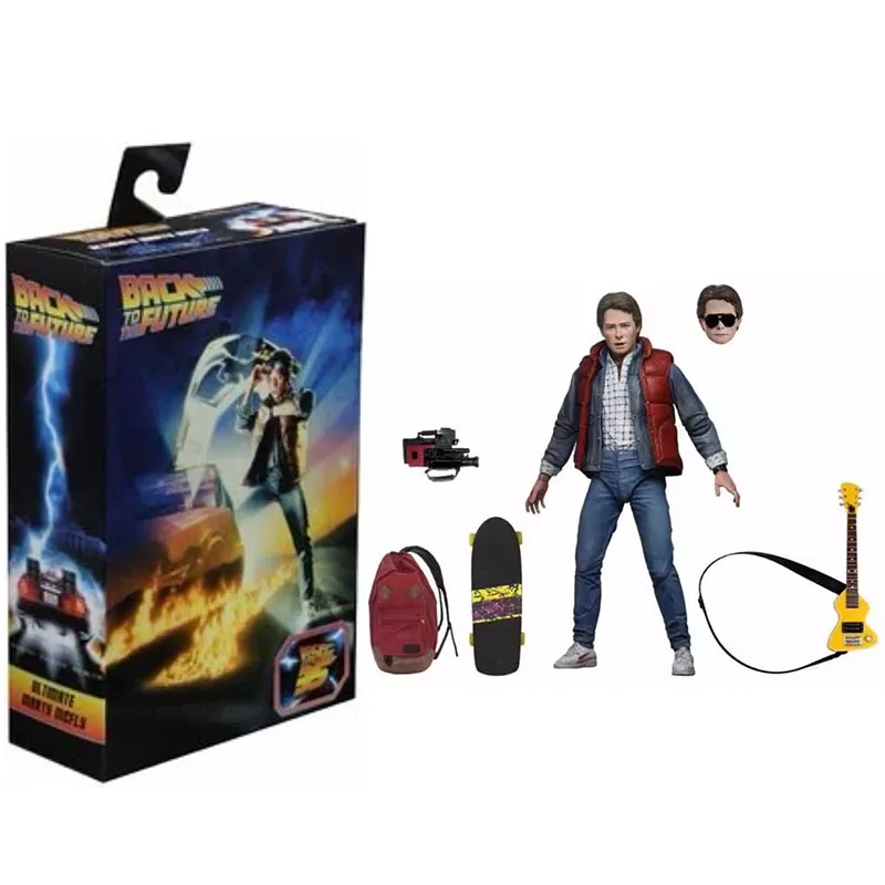 العودة إلى المستقبل Biff Tannen عمل الشكل NECA مارتن Figuras فيلم معركة العصابات Auditions نموذج الأجهزة الطرفية حلية #3