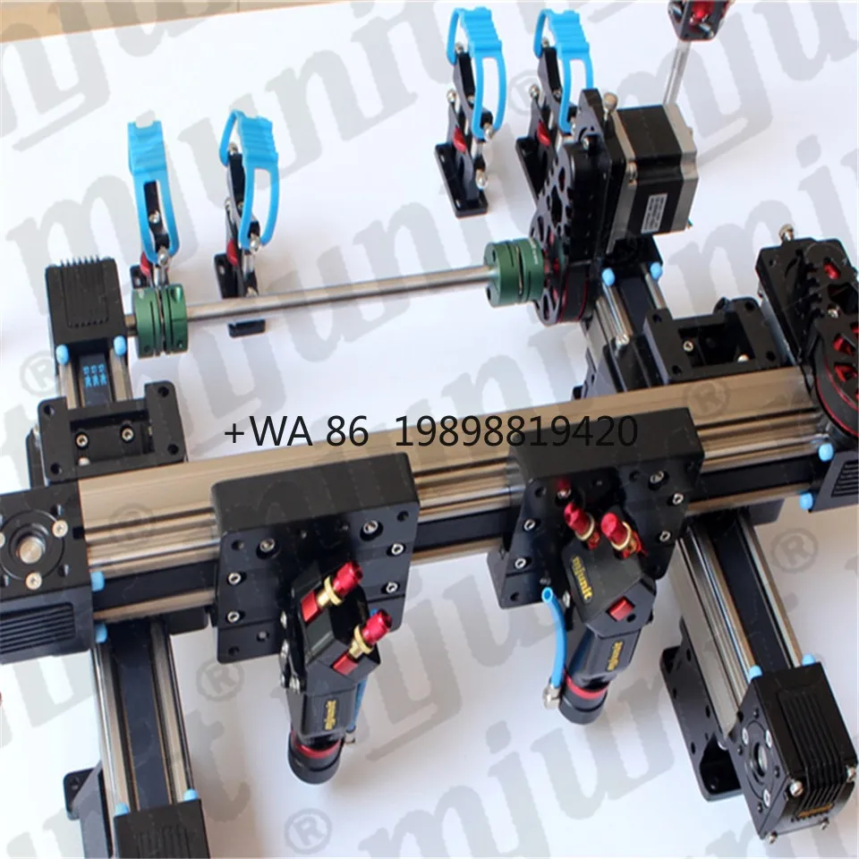 

head kit laser engraving machine outer slide rail one head or dual head moving mjunit laser machine accessories