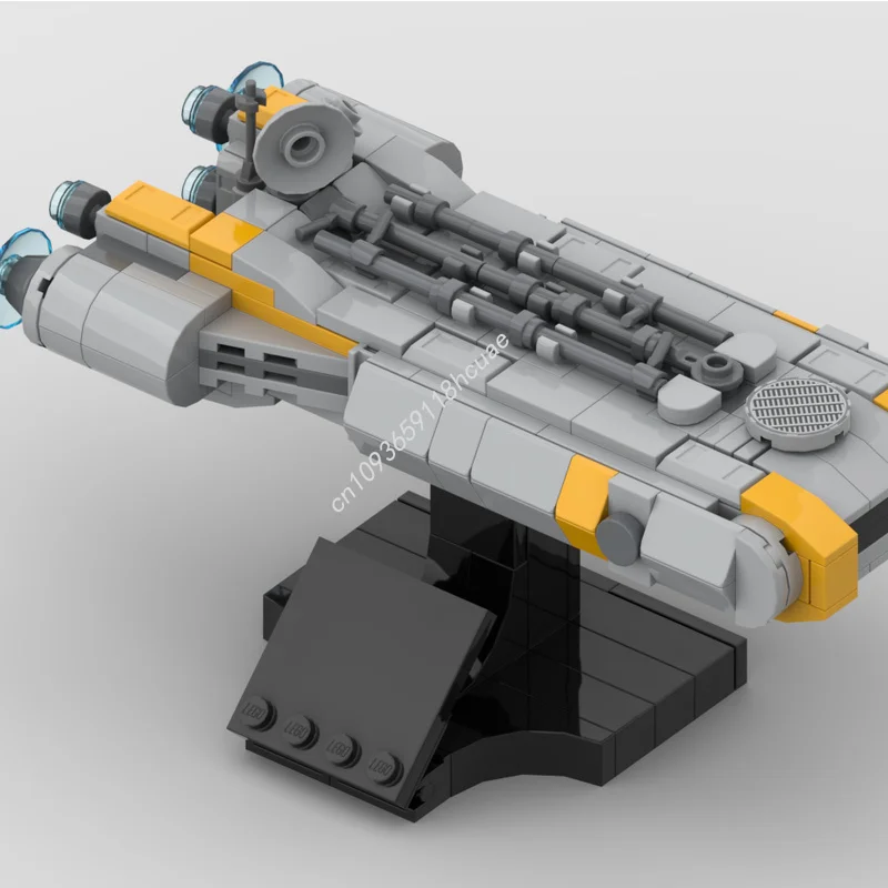 

275 шт. MOC JT-731 Broadhorn Transport, мини-масштаб, звездная битва, строительные блоки STEM, образовательная конструкция, Рождественская игрушка в подарок