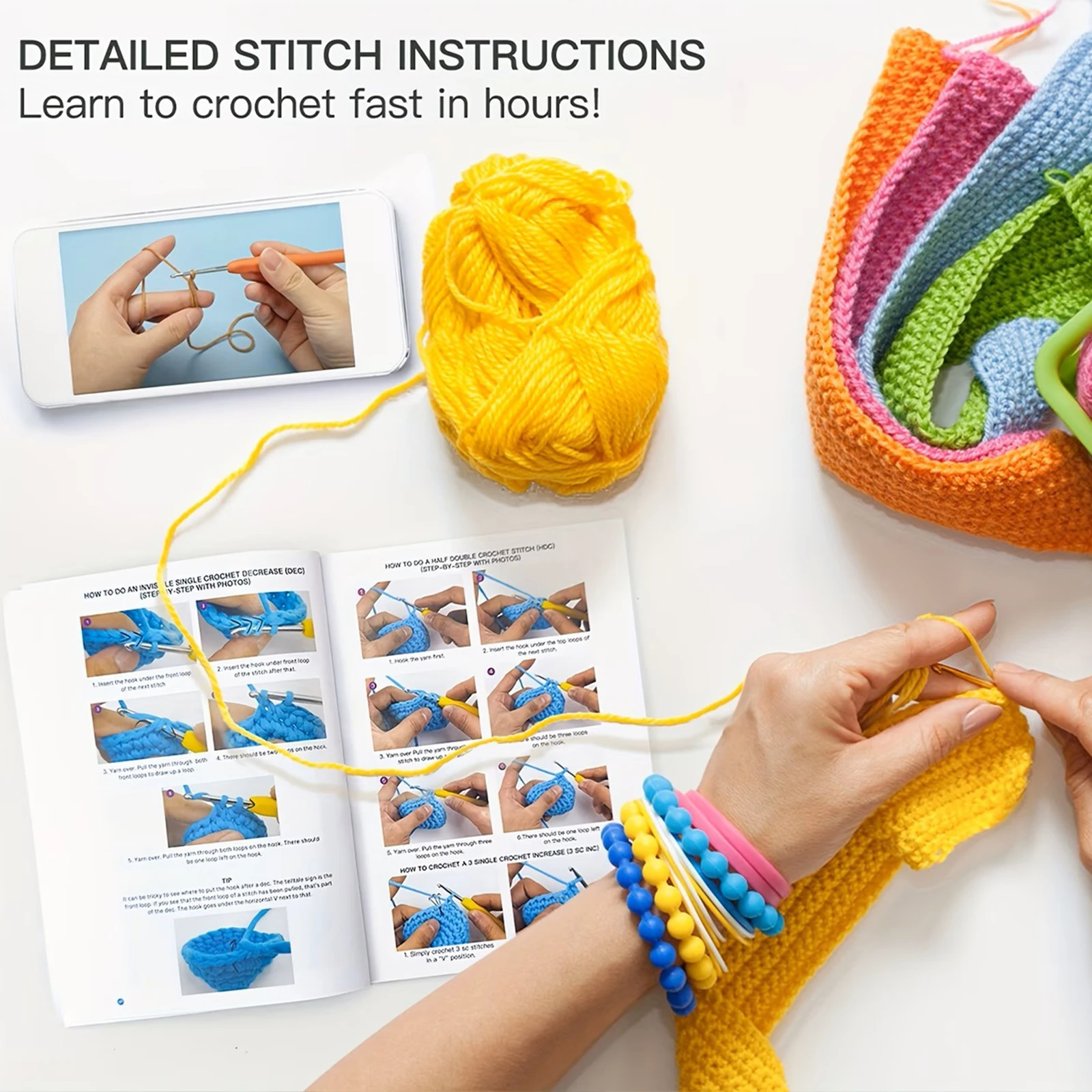 Kit per il Lavoro a Maglia e U - Art Craft Yarn recensione e prezzo