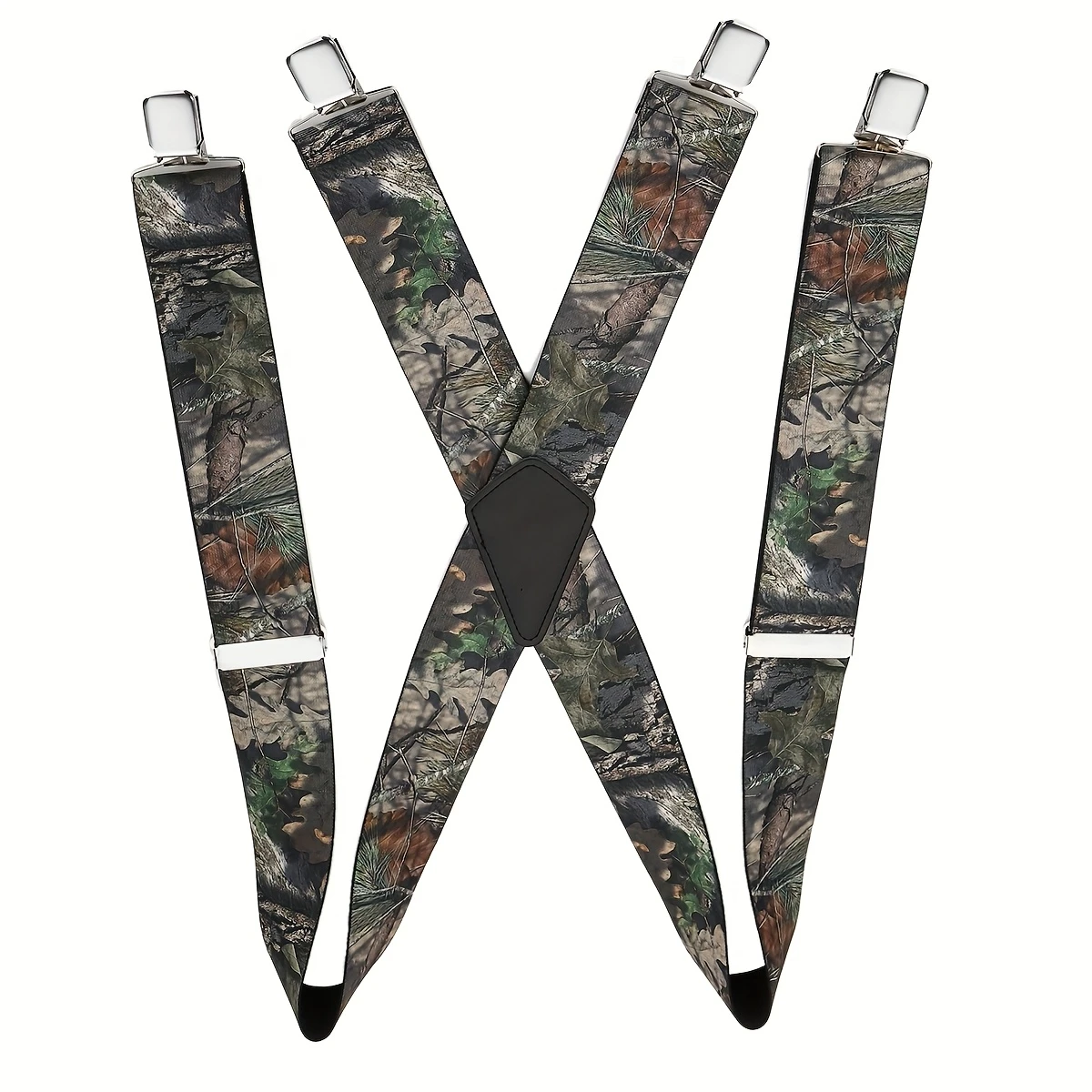 남성 정장 셔츠 네 클립 논슬립 나뭇잎 3 패턴 서스펜더