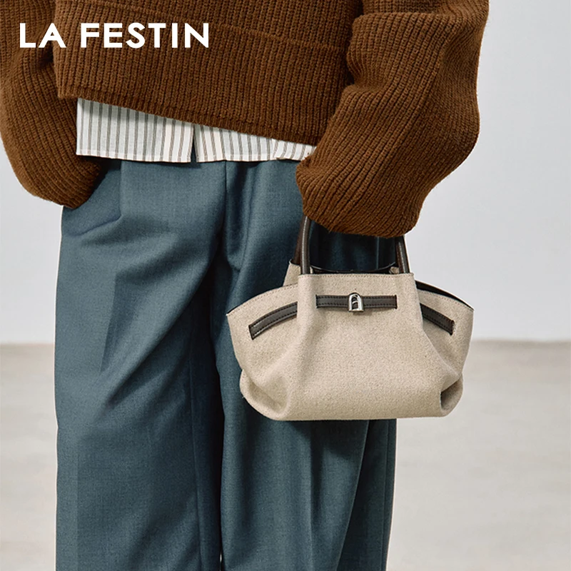 LA FESTIN Original Brand Women Bag 2025 Trend Large Handbag High End Bag Shoulder Bag Tote Bags Crossbody Bag