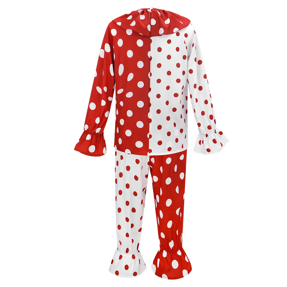 New Wave Point Horror Clown Cosplay Performance Costume Christmas Carnival Role Playing Performance Costume view 5