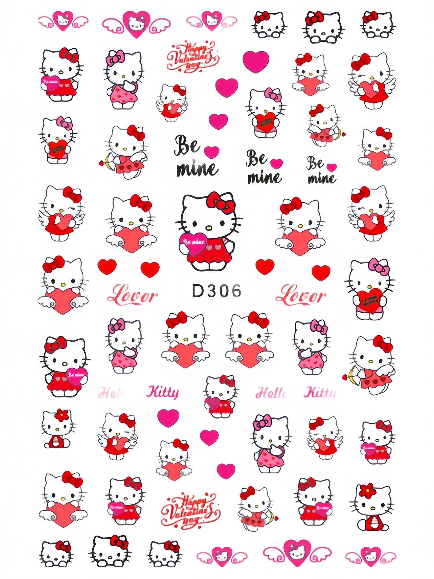 1PCS Kawaii Hello Kitty Sticker Pack Notebook Sticker Sanrio Cinnamoroll Pochacco Melody Cartoon Sticker Classic Toy