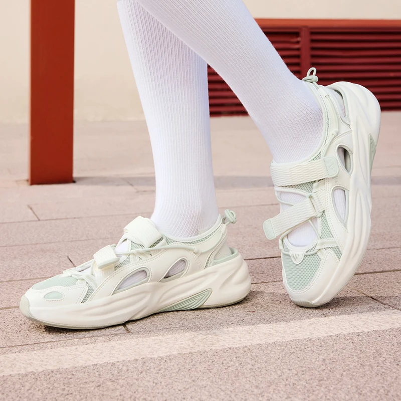Adidas Authentic OZWAVE SANDAL Men's Women's Velcro Platform Sandals KH5742