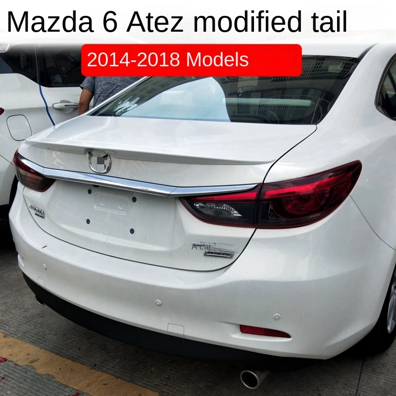 Suitable for 2014-2018 Mazda 6 Atenza tail modification special non perforated paint decoration