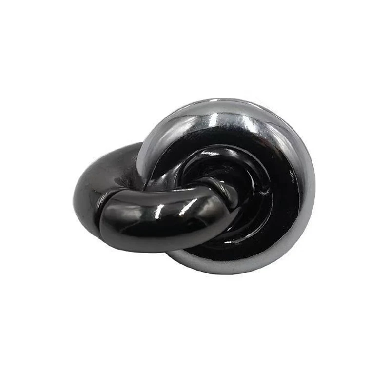 Mind Challenge Magic Baffling IQ rompecabezas de cascabel de Metal para niños adultos desbloquear juegos entrelazados prueba lógica juguetes educativos