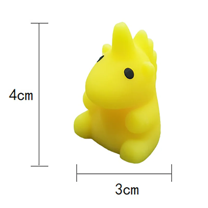 10 Pcs Mini Release Stress Animal Pinch Music Children Simulation Relaxing Mood Squeezing Reduce Pressure The pattern is random