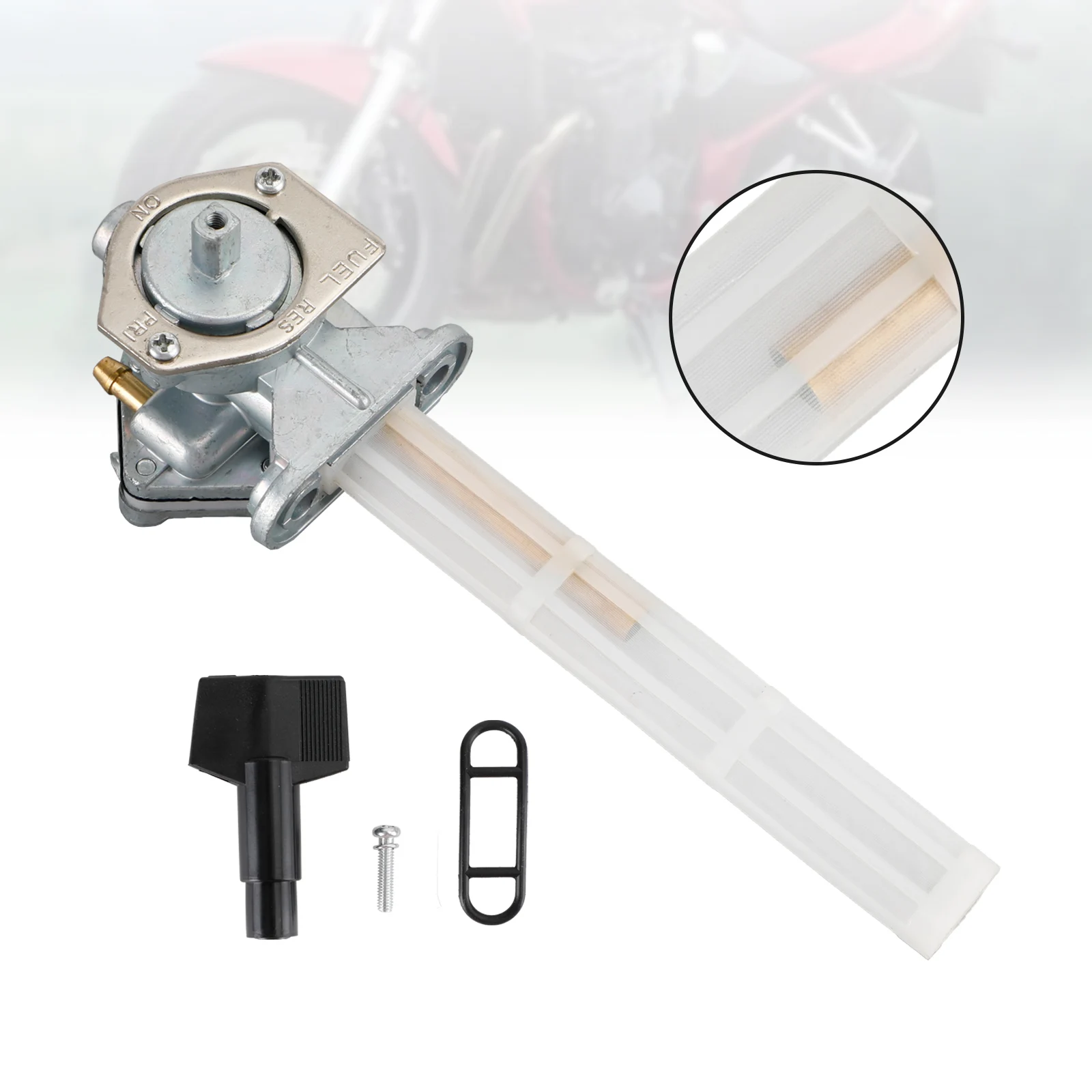 Artudatech Gas Tank Fuel Cock Valve Petcock fit for Suzuki GSF1200 Bandit 01-05 44300-32F10