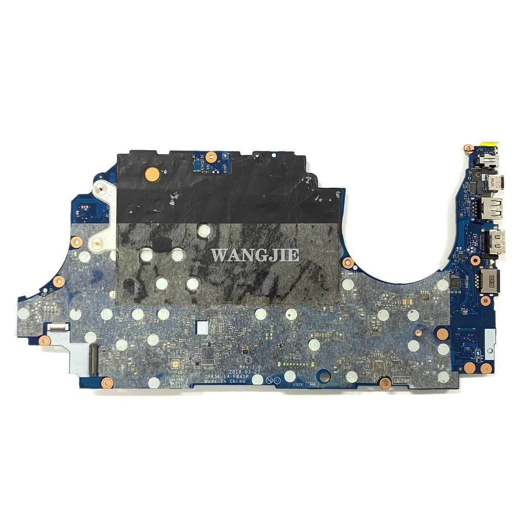 Imagem -02 - Placa-mãe Portátil para Jogos hp Dpk54 La-f841p Série 15-cx L20302601 L20302001 Sr3yy I78750h Cpu Gtx 1050ti 4gb