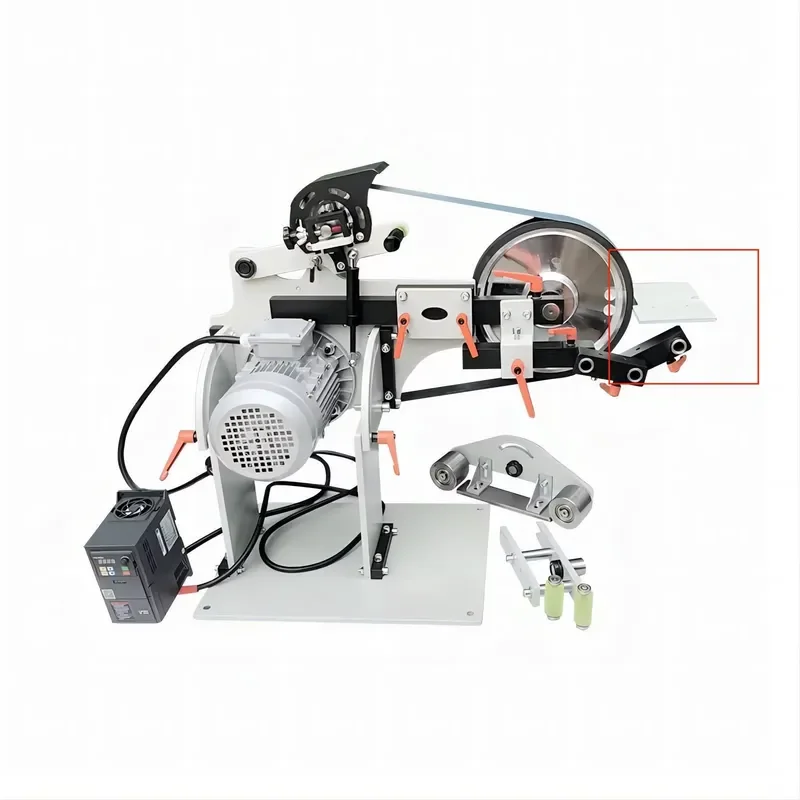 Efficient Industrial Metal 2*72 Inch Belt Grinder & Sander Machine with Variable Speed for Knife Making