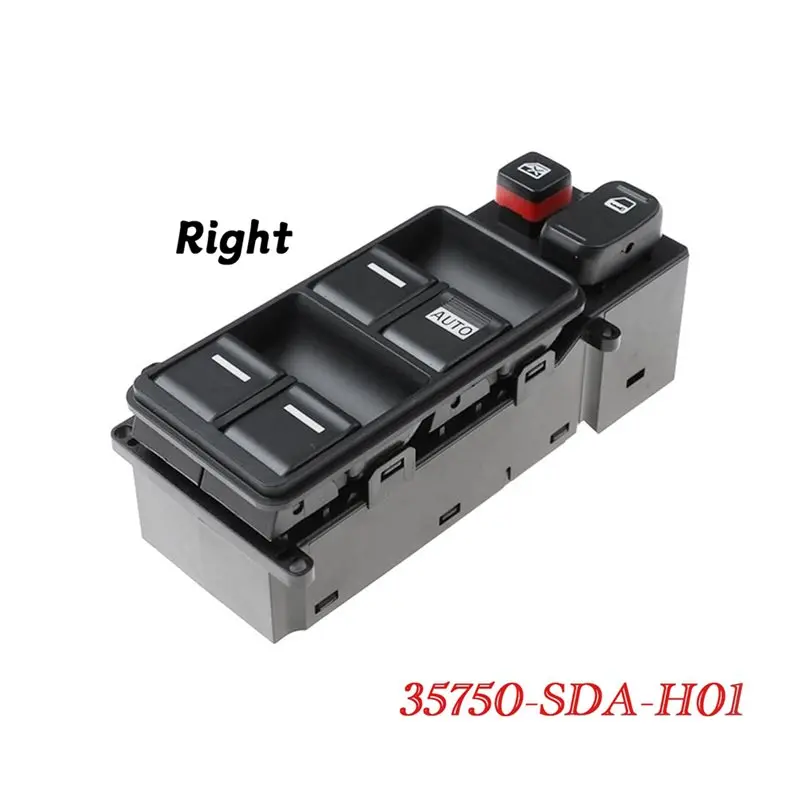 Ingenious-For Honda Accord 2003-2007 RHD Power Master Window Control Switch 35750-SDA-H01 35750SDAH01 Glass Lifter Button