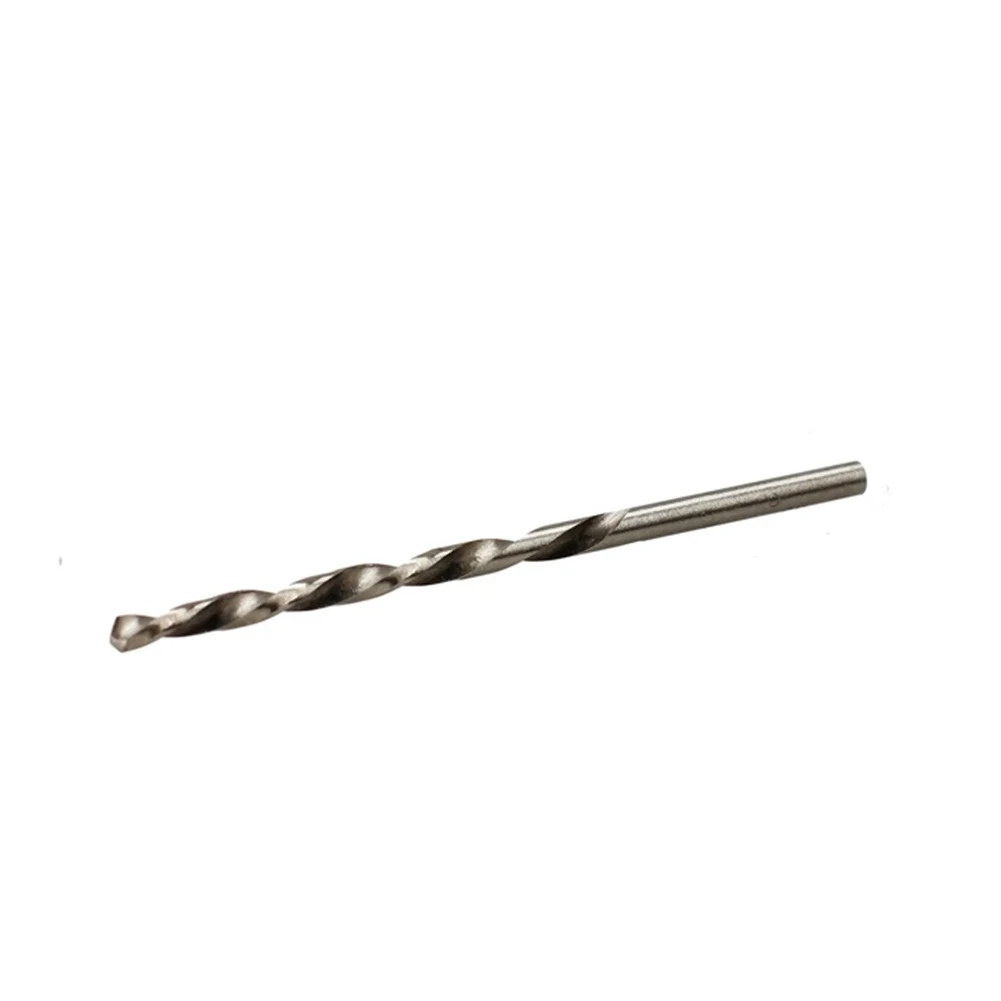 

Set of 10 3mm Drill Bits Made from High Speed Steel 4241 with Twisted Flute for Electric Drill Use on Wood Aluminum Plastic