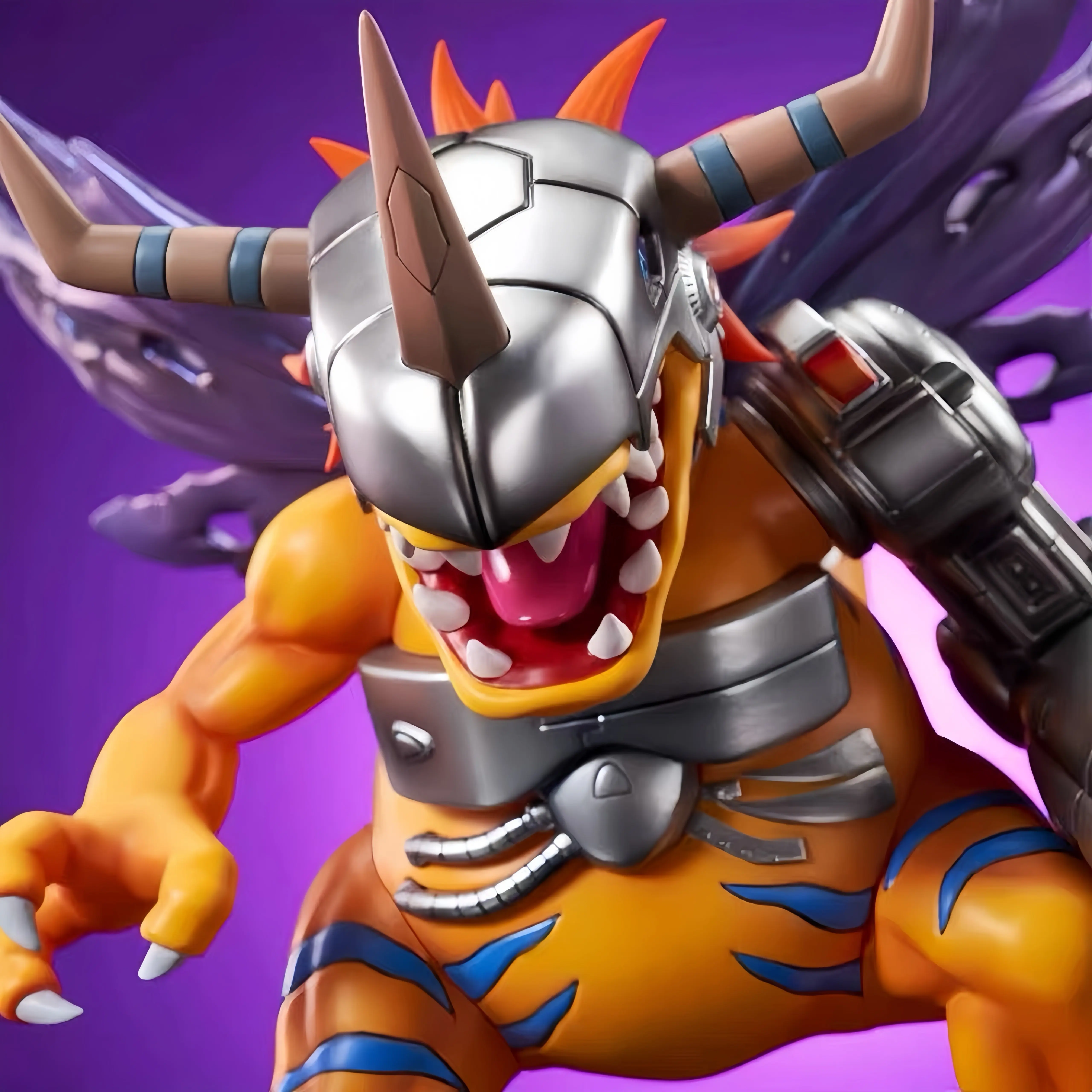 

Фигурка Digimon Adventure Greymon 18 см/7 дюймов, War Greymon, коллекционная модель из ПВХ, статуэтка, украшение, игрушка