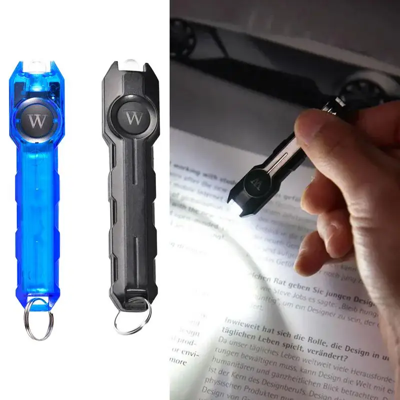 

40 lumen Keychains Flashlight Type-C Rechargeable Pocket Light High Brightness Outdoor Survival Camping Gear Emergency Torch