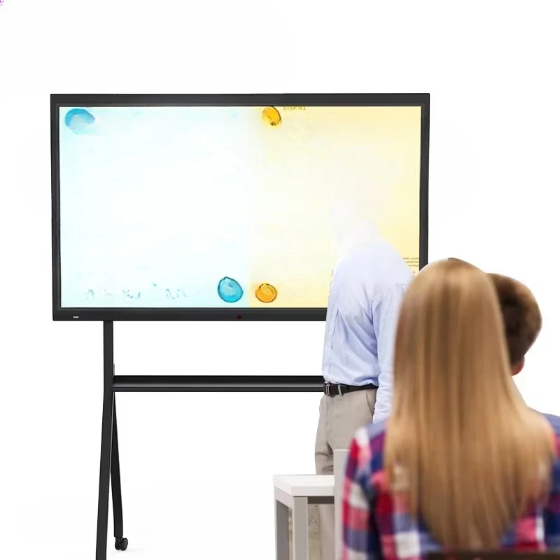 

55 65 75 85 86 98 110 inch 4k LCD digital interactive smart board school teaching pen
