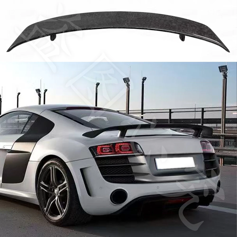 Para Audi R8 V8 V10 GT estilo convertible coche deportivo 2008-2015 estilo GTS alerón trasero cuerpo kit aerodinámico ala trasera