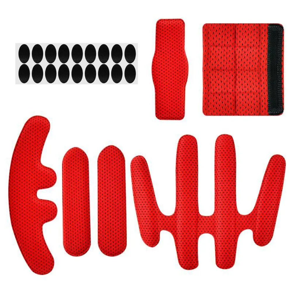 Easy Washable Helmet Padding Kits Non-toxic Quick-drying Helmet Inner Padding Sponge Soft for 1 Set