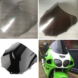 ZX7R Motorcycle Double Bubble Windshield Windscreen For 1996 1997 1998 1999 2000 2001 2002 2003 Kawasaki Ninja ZX 7R Wind Screen