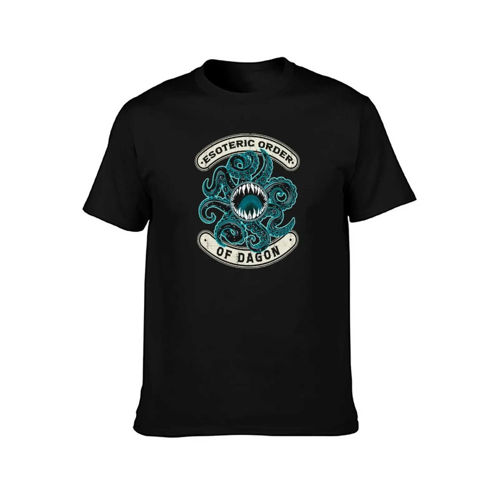 Esoteric Order of Dagon T-Shirt Work Outdoor T-Shirt for Men
