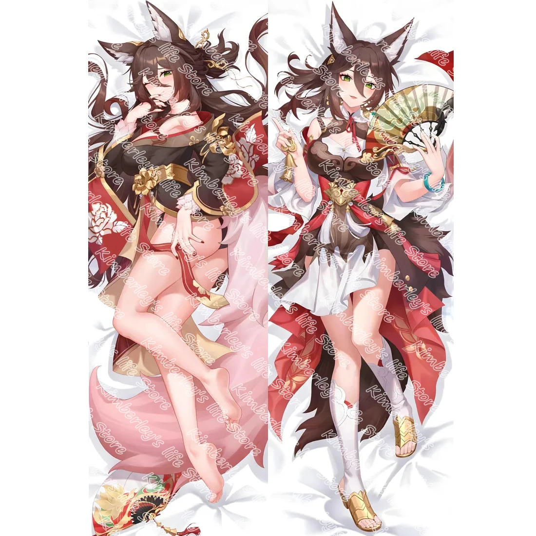 

Cosplay Fugue Body Pillowcase Anime Girl Dakimakura Pillows for Bedroom 3D Double-sided Printed Cushion Covers Otaku Decor