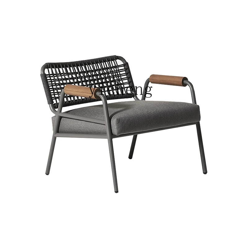

outdoor waterproof and sunscreen terrace outdoor leisure courtyard balcony garden rattan chair sofa