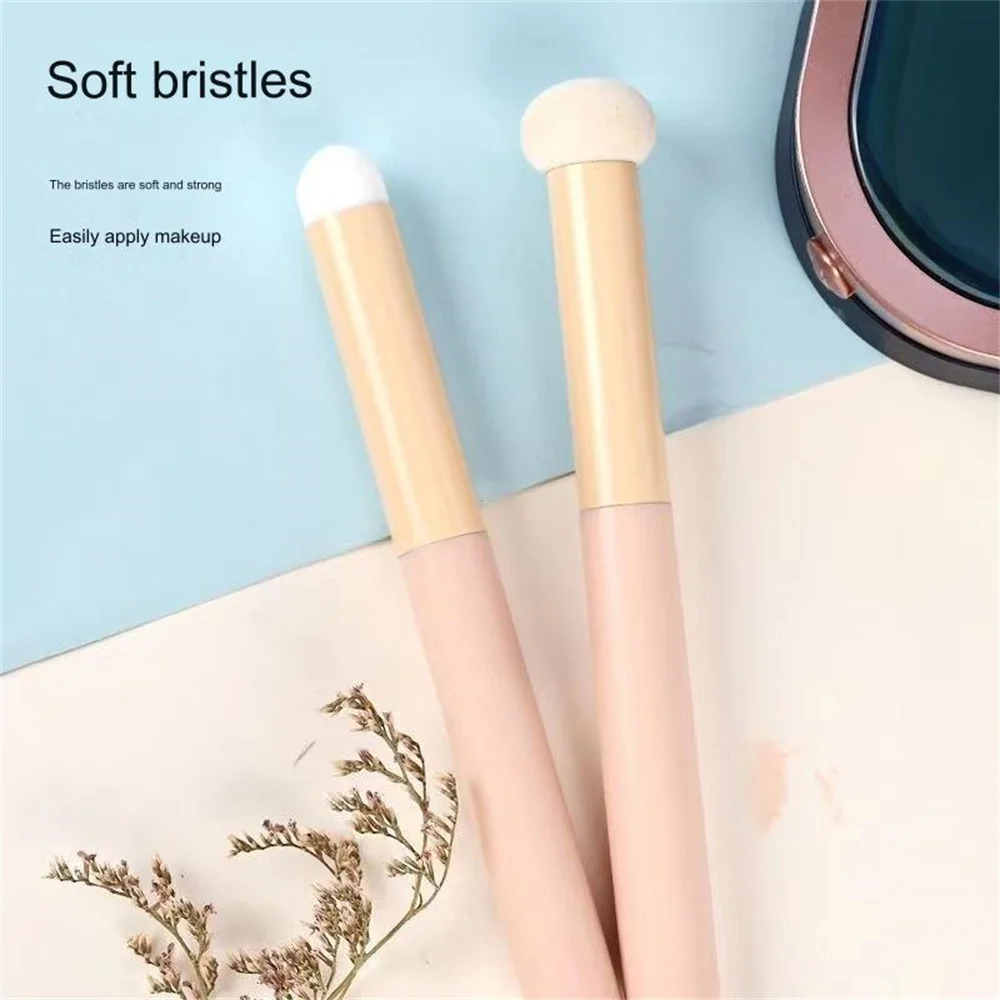 Makeup Brush Round Head Lip Nose Brush Concealer Brush Beauty Cosmetic Lipstick Blending Brush Professional Women Makeup Tools