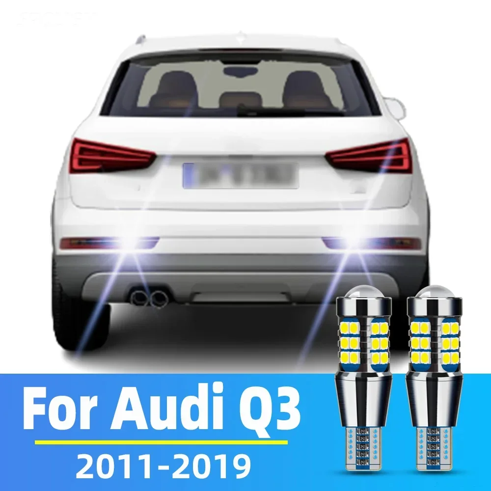 

Фонарь заднего хода для Audi Q3 8U, аксессуары 2011, 2012, 2013, 2014, 2015, 2016, 2017, 2018, 2019, задняя лампа, 2 шт.