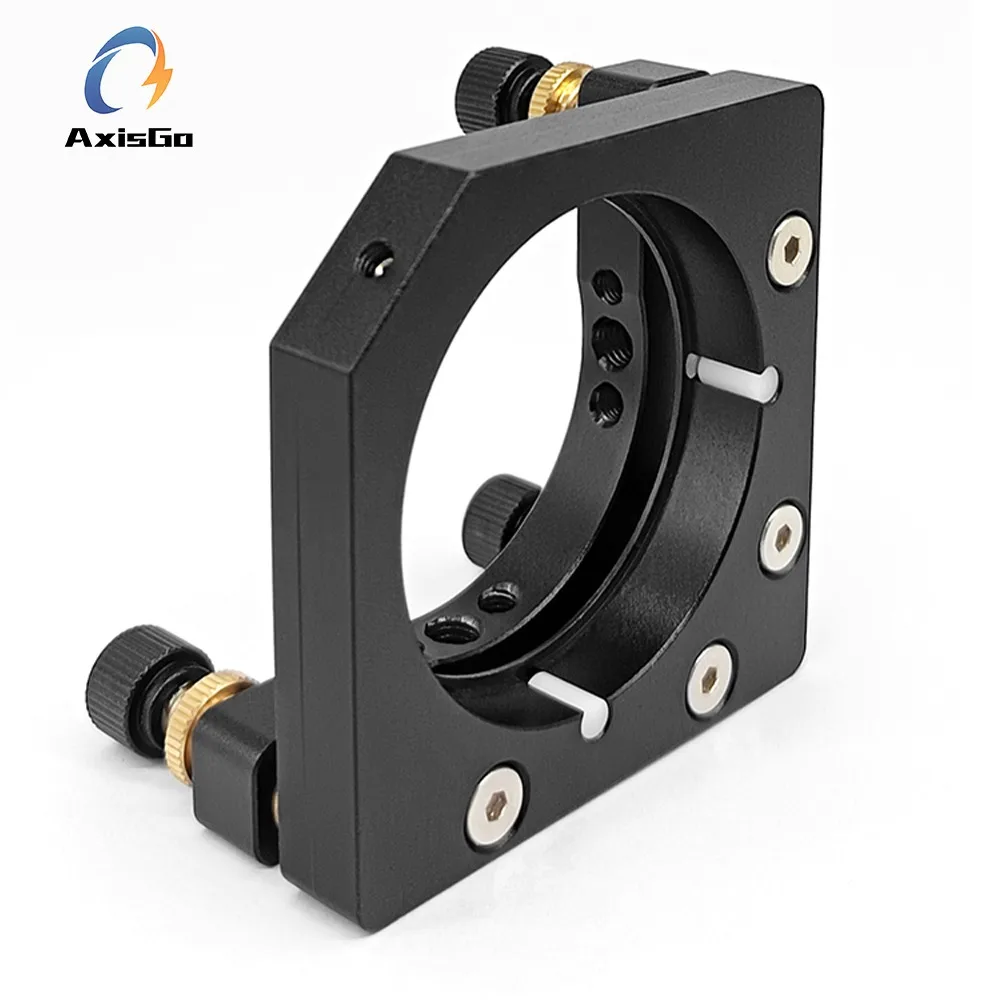 

2-Inch Adjustable Mount 50.8mm 2D Mirror Holder Angle Fine-Tuning Mount Experimental 2D Optical Mirror Fixture