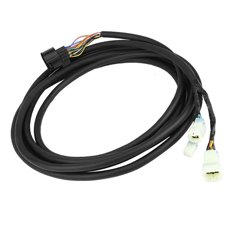 

16 Ft Motor Cable Wiring Harness Black Wiring Harness For Honda Suzuki 32580-ZW1-V01 Car Accessories