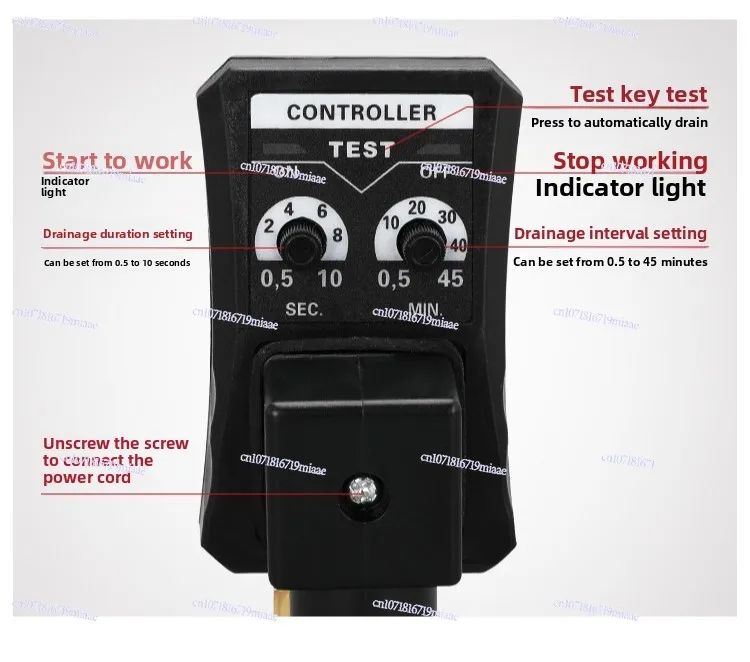 Electronic Drain Valve RDP-A Air Compressor Gas Storage Tank Cold Dryer