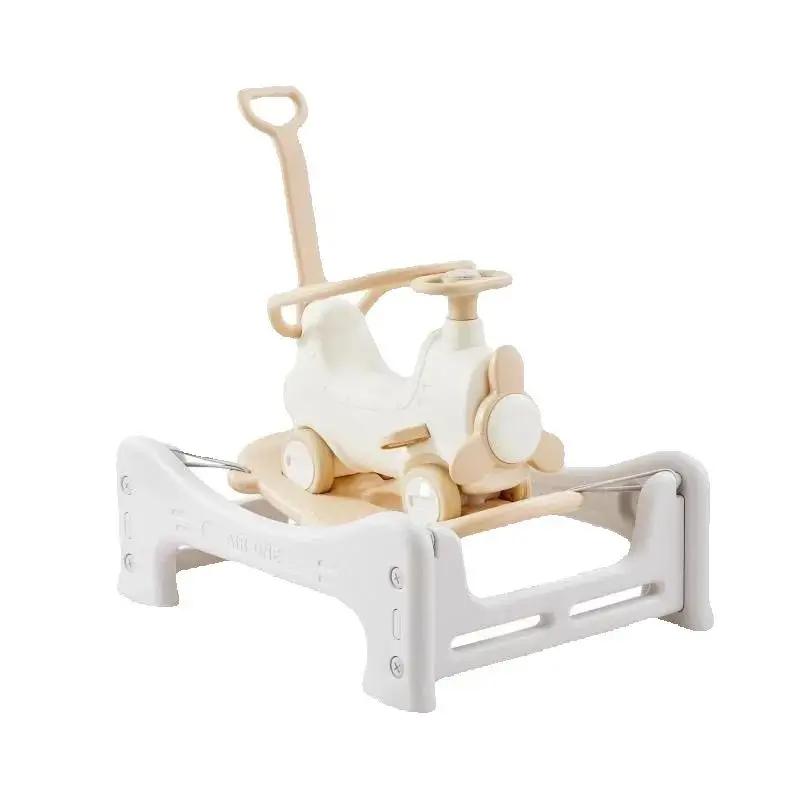 

VEVOR 5 in 1 HDPE Rocking Horse for Toddlers 1-3 Years, Baby Rocking Horse with Trampoline Detachable Balance Board