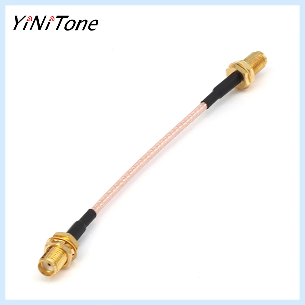 

Radio Antenna RG316 Cable SMA Female to SMA Female Connector Crimp RF Coaxial Jumper Pigtail Cable