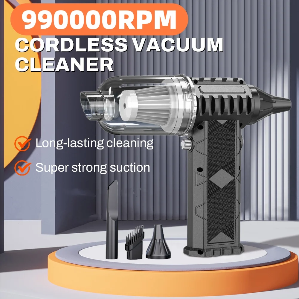 

Turbo Jet Blower 990000RPM Powerful Air Blower Brushless Motor Turbo Fan Wind Speed 65m/s 8000mAh strong breeze turbo jet fan