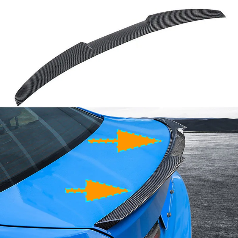 Paste Type Universal Tail Wing Without Drilling Top Wing Trunk Horizontal Tail Wing Decoration Fixed Wing Spoiler