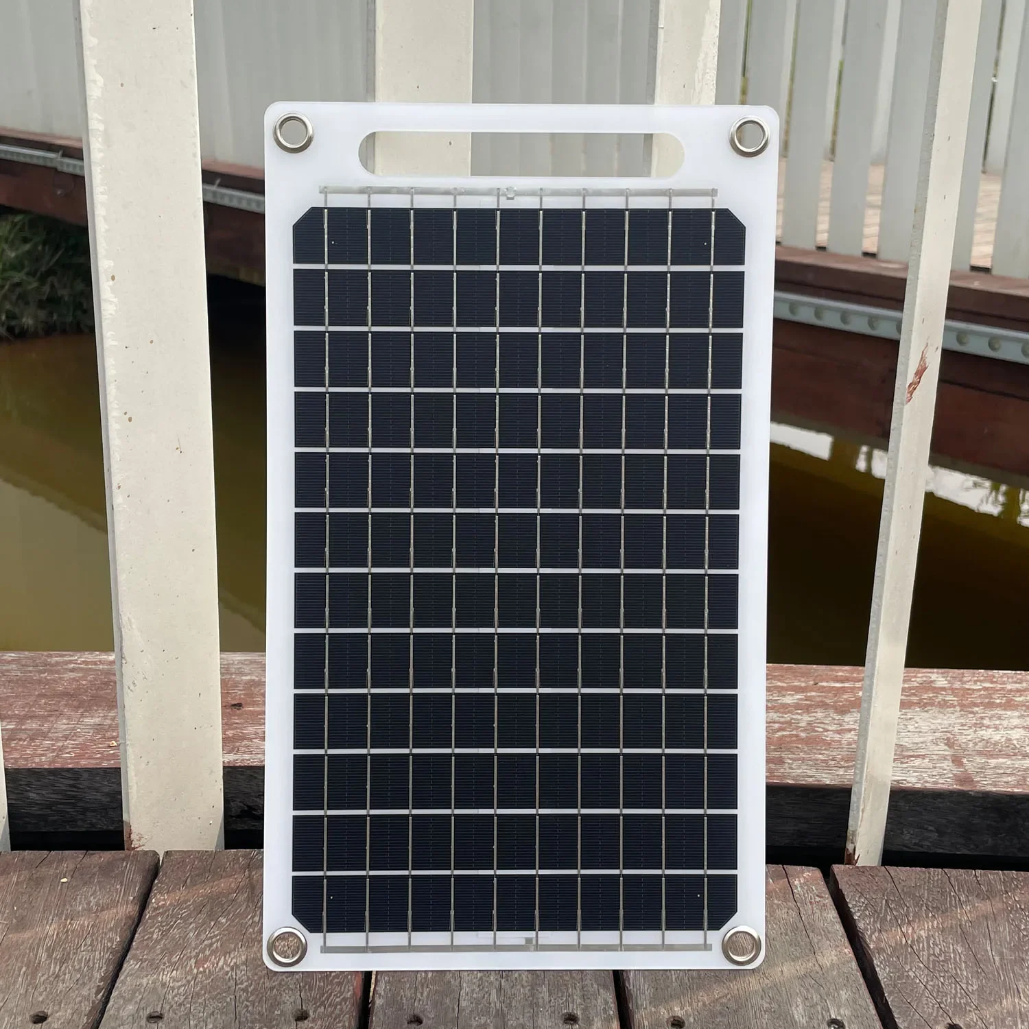 10W Portable Solar Panel with 5V USB Lightweight Outdoor Solar Charger for Phones Power Banks Camping Hiking Backpacking