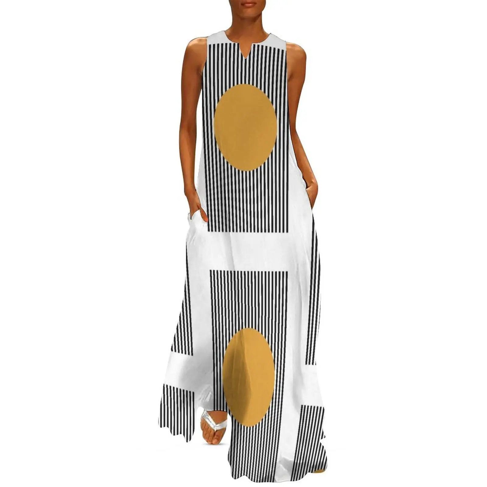 

Bauhaus #16 Long Dress bandage dress Summer dresses for women Dress